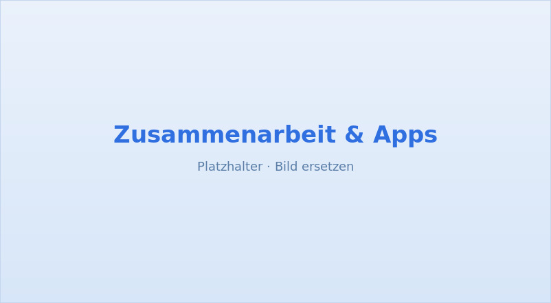 Zusammenarbeit & Apps