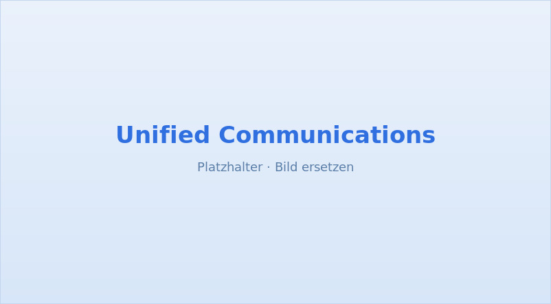 Unified-Communications-Oberfläche
